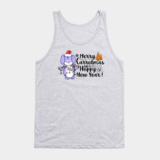 Merry Carrotmas And A Hoppy New Year! Tank Top